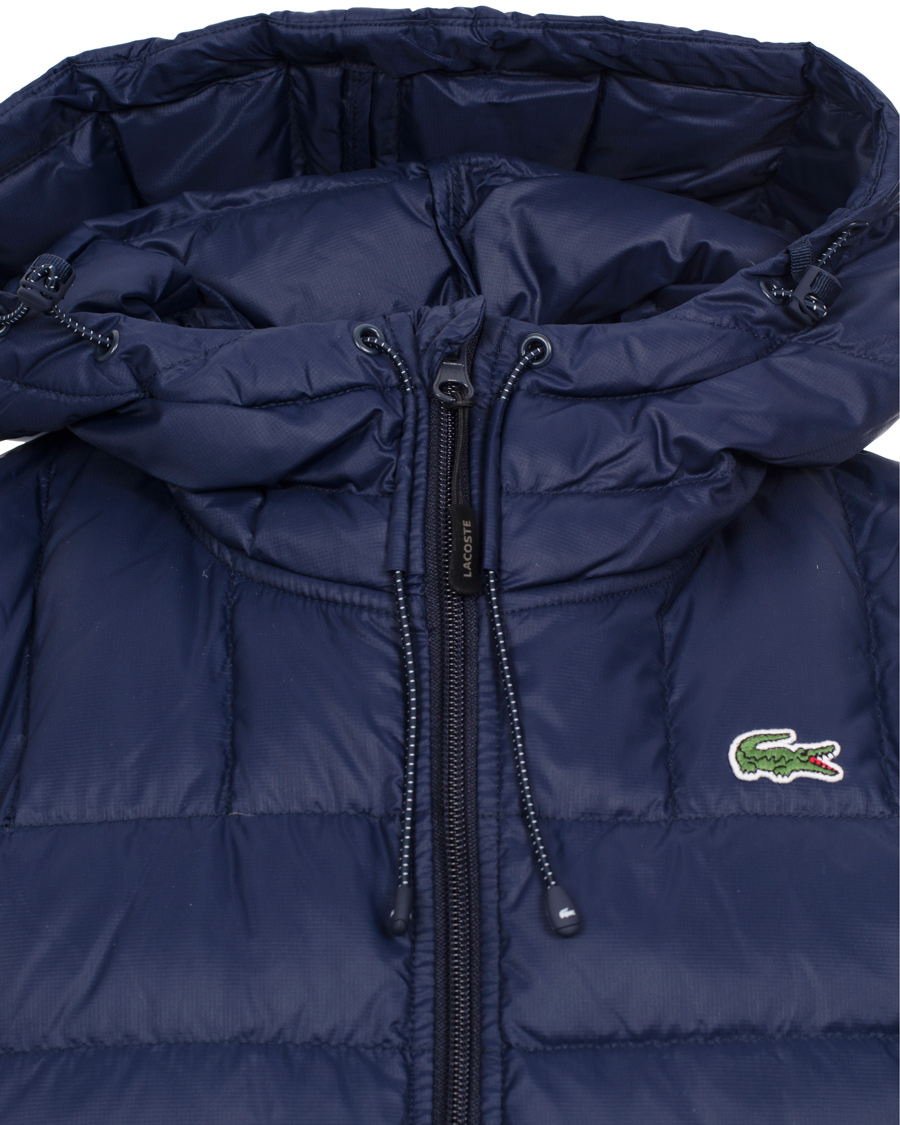 Men | Coats & Jackets | Lacoste | Light Weight Down Jacket Navy Blue