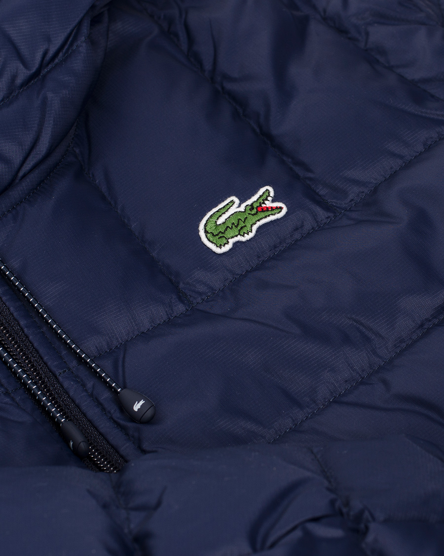 Men | Coats & Jackets | Lacoste | Light Weight Down Jacket Navy Blue