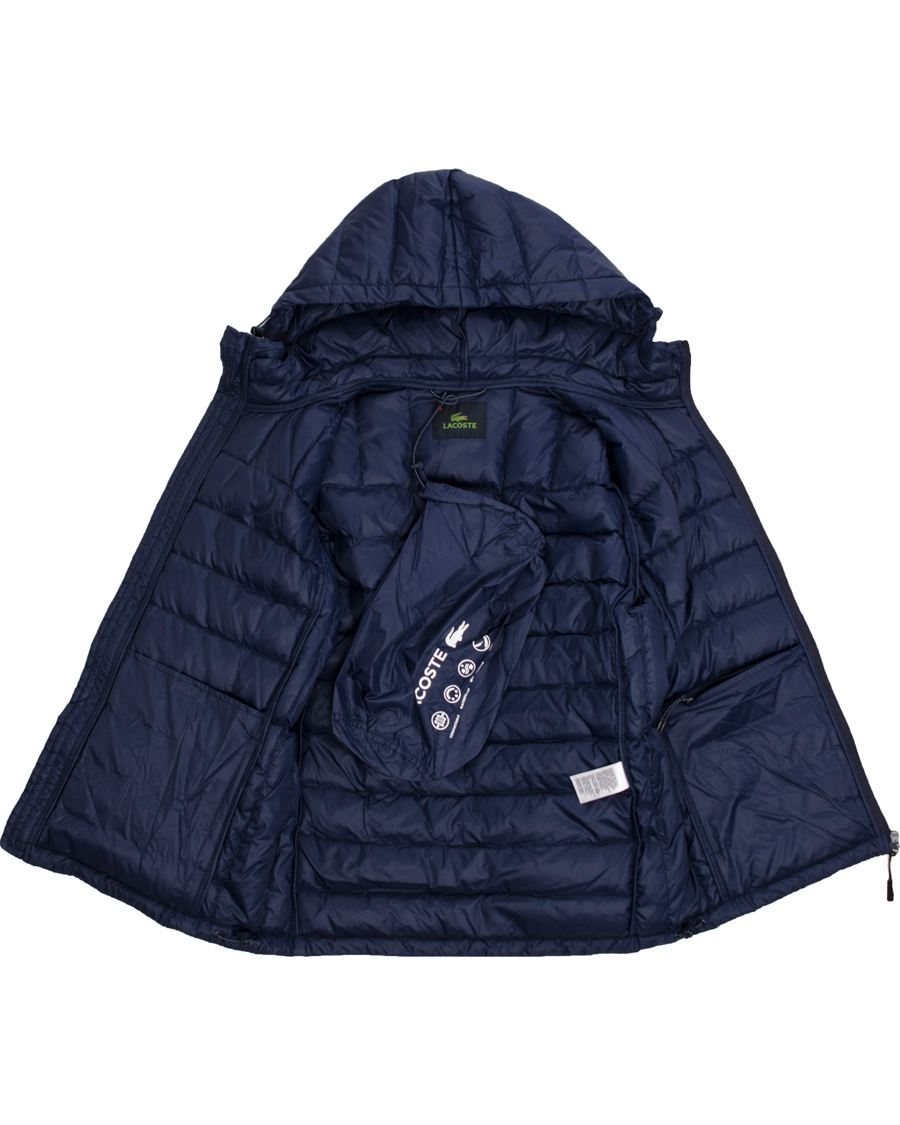 Men | Coats & Jackets | Lacoste | Light Weight Down Jacket Navy Blue