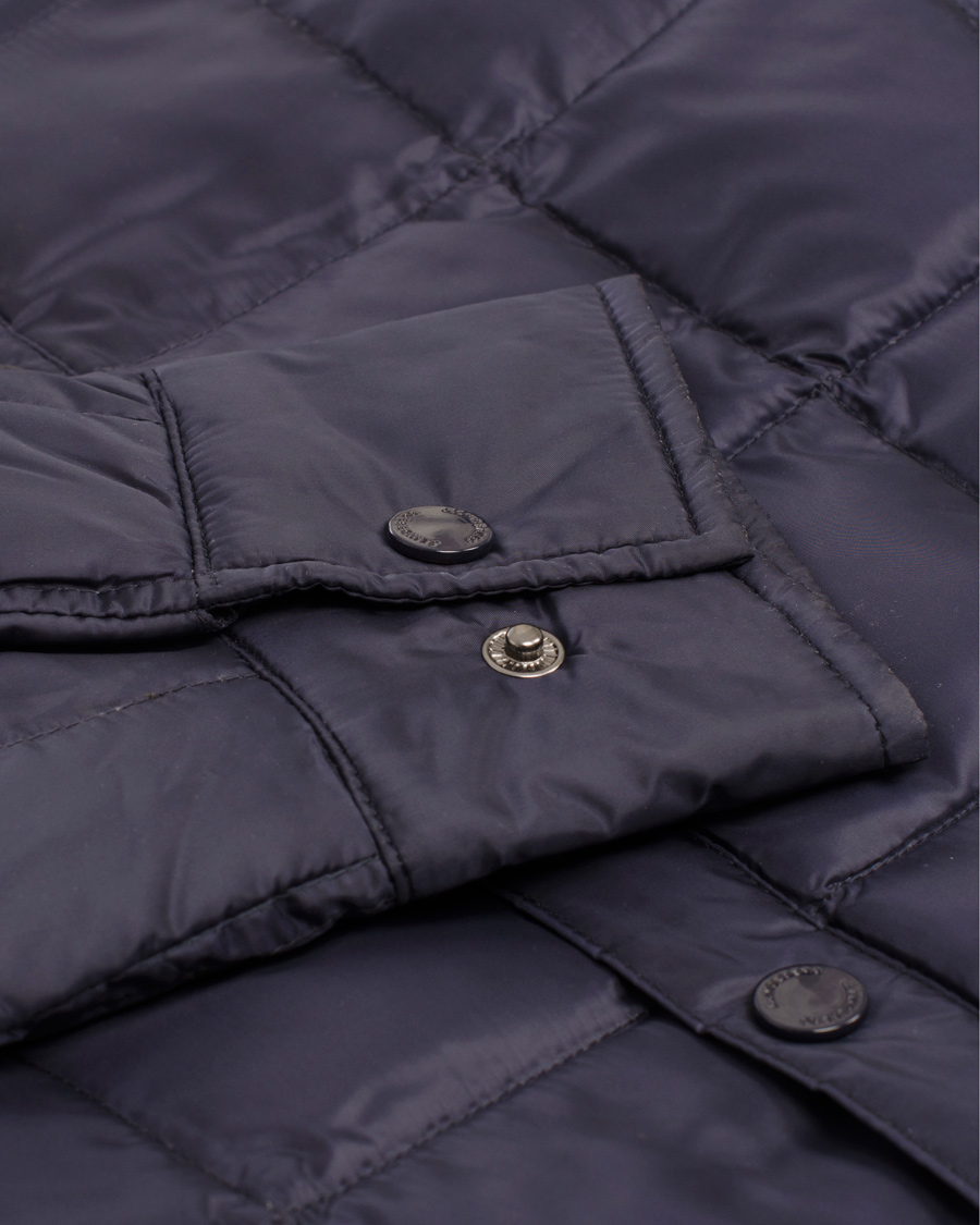 Men | Coats & Jackets | J.Lindeberg | Lawler 46 Feather Nylon Quilted Jacket Dark Navy