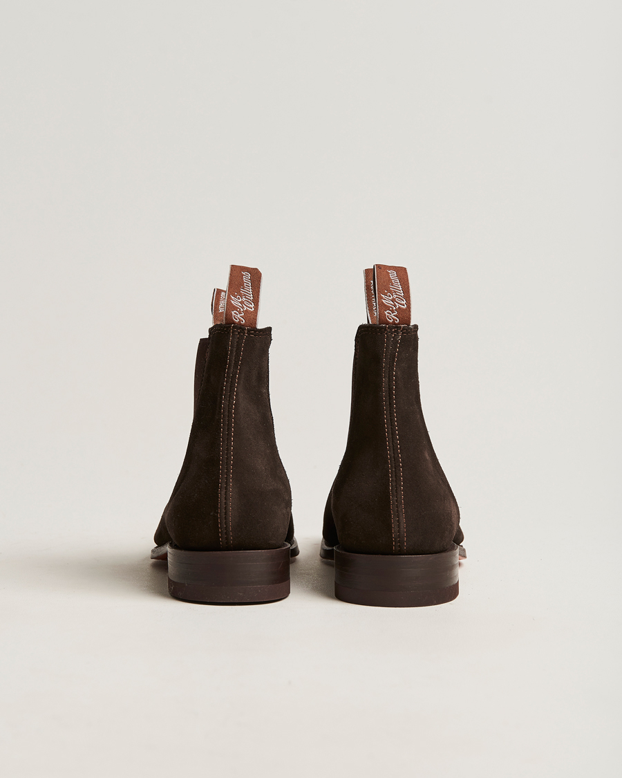 Men | R.M.Williams Craftsman G Boot Suede Chocolate | R.M.Williams | Craftsman G Boot Suede Chocolate