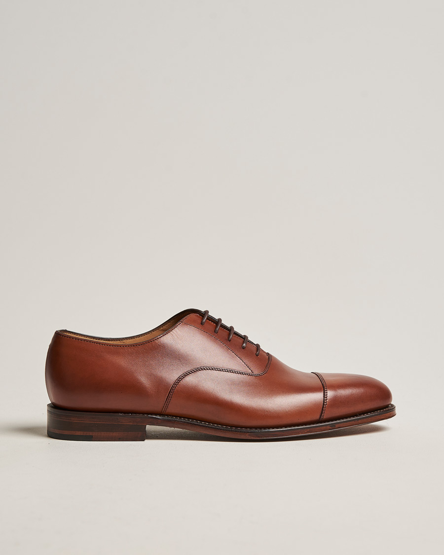 Men | Oxford Shoes | Loake 1880 | Aldwych Oxford Mahogany Burnished Calf