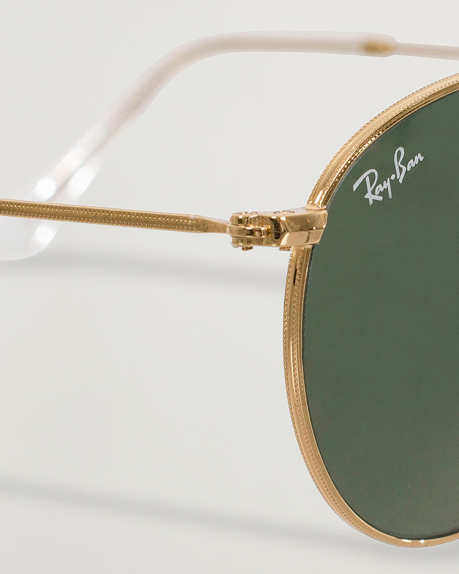 Men | Sunglasses | Ray-Ban | RB3447 Metal Sunglasses Arista/Crystal Green
