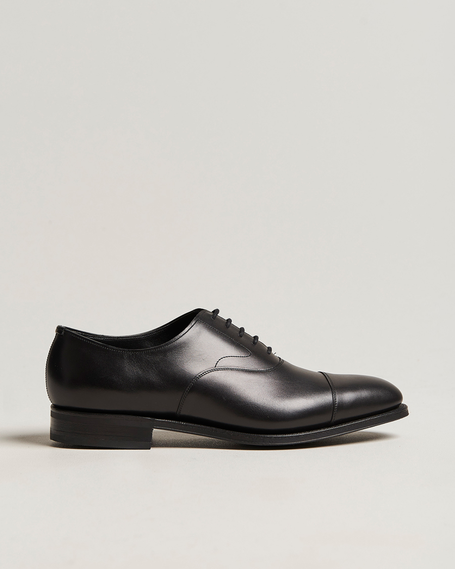 Men | Oxford Shoes | Edward Green | Chelsea Oxford Black Calf