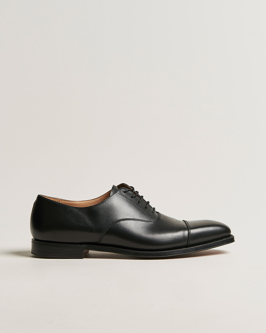 Men | Oxford Shoes | Crockett & Jones | Hallam Oxford Black Calf