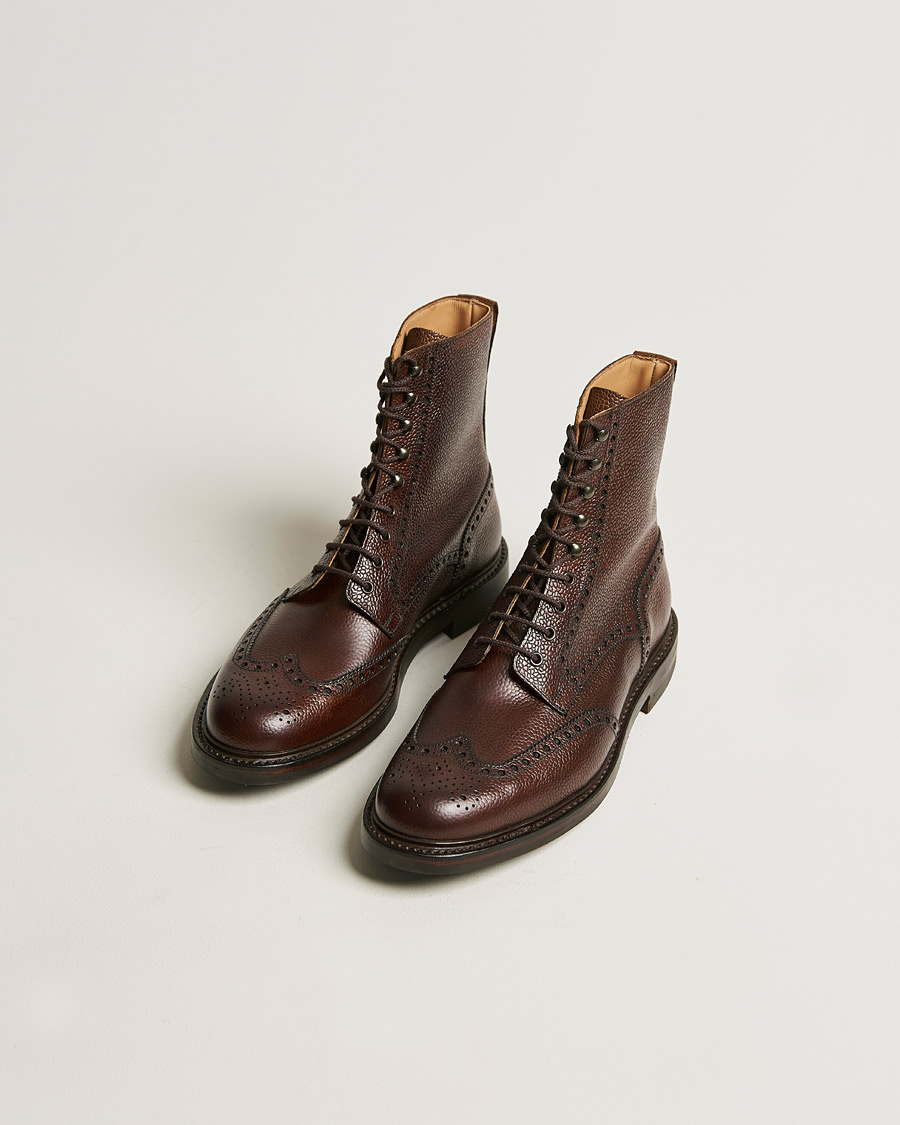 Men | Crockett & Jones Islay Boot Dark Brown Grained Calf UK6,5 - EU40,5 | Crockett & Jones | Islay Boot Dark Brown Grained Calf UK6,5 - EU40,5