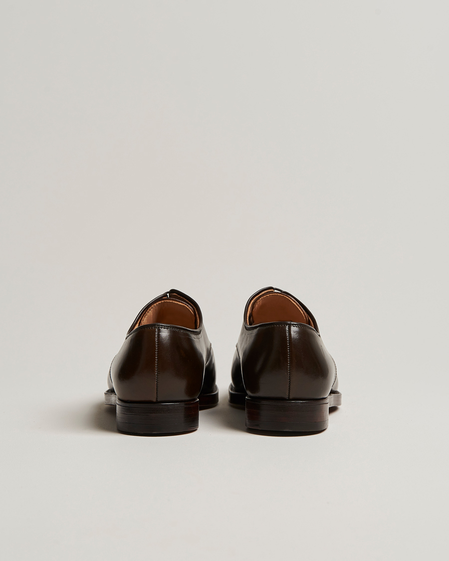 Men | Derby Shoes | Crockett & Jones | Bradford Derby Dark Brown Cordovan