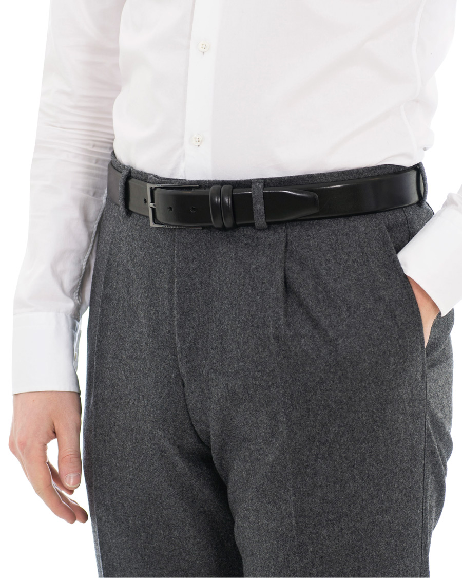 Men | BOSS Carmello Leather Belt 3,5 cm Black | BOSS BLACK | BOSS Carmello Leather Belt 3,5 cm Black