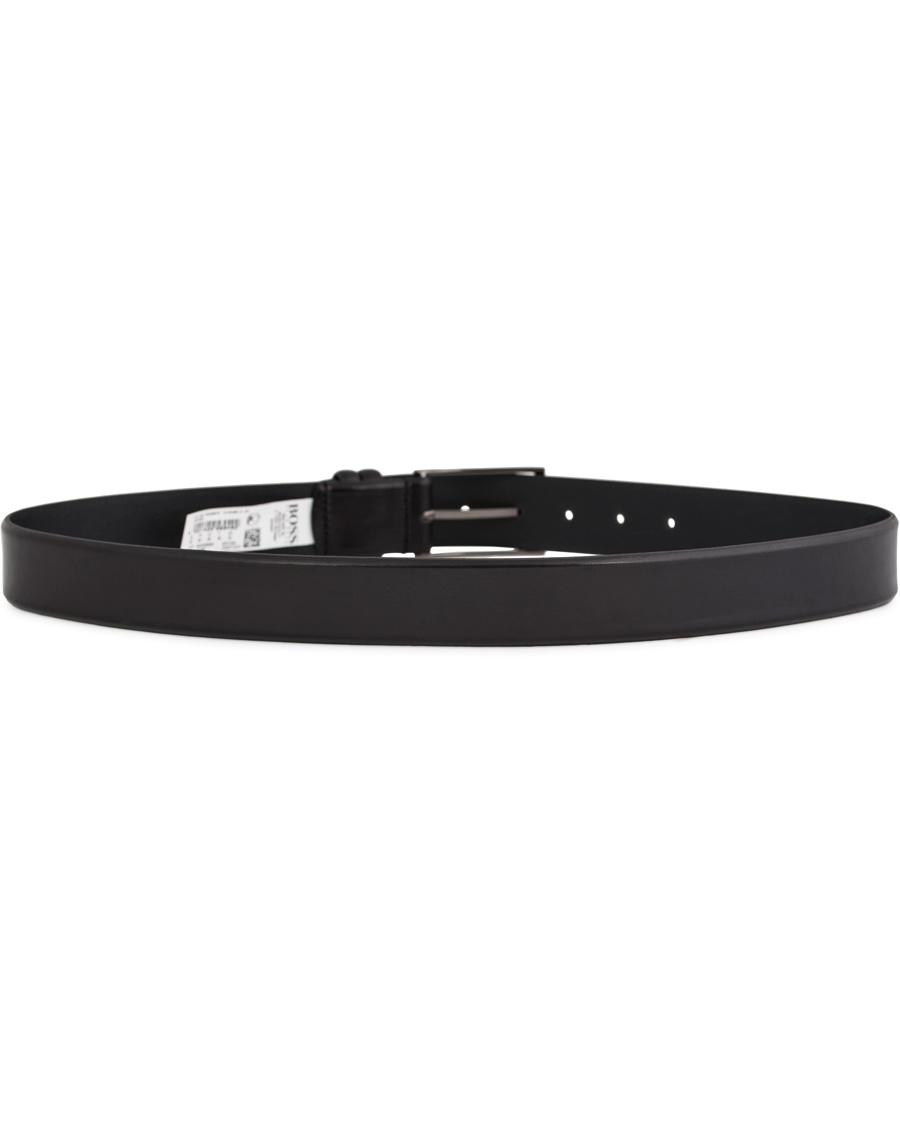 Men | BOSS Carmello Leather Belt 3,5 cm Black | BOSS BLACK | BOSS Carmello Leather Belt 3,5 cm Black