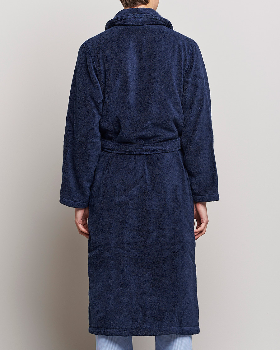 Men | Pyjamas & Robes | Polo Ralph Lauren | Shawl Robe Navy
