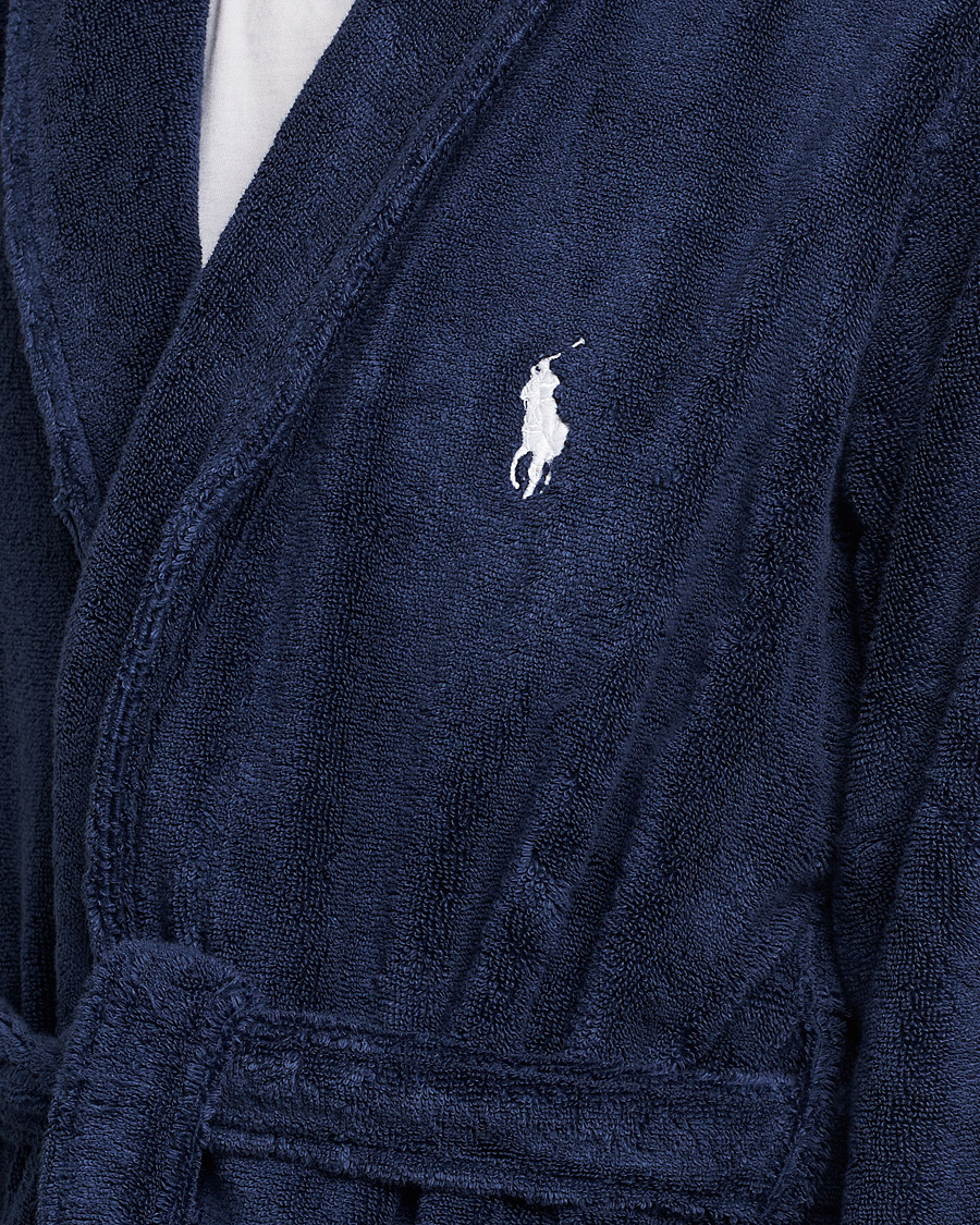 Men | Pyjamas & Robes | Polo Ralph Lauren | Shawl Robe Navy
