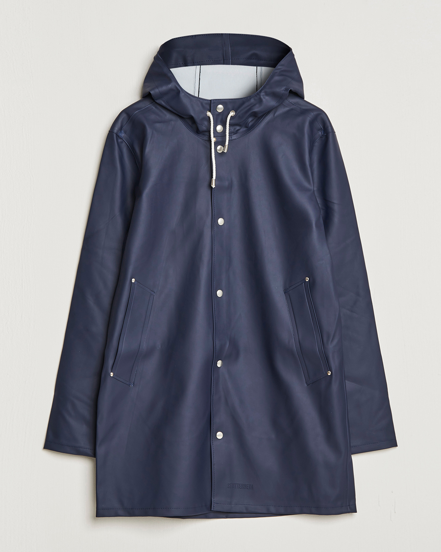 Men | Coats & Jackets | Stutterheim | Stockholm Raincoat Navy