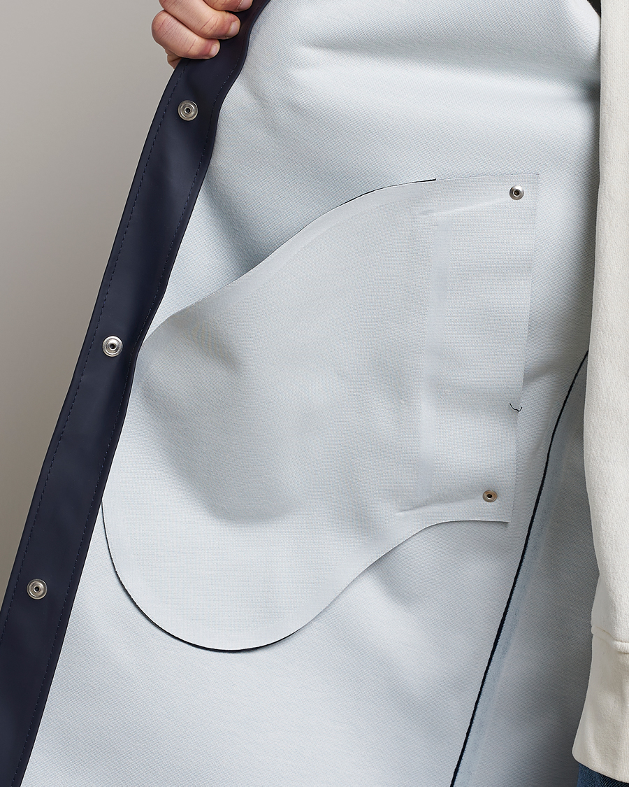 Men | Coats & Jackets | Stutterheim | Stockholm Raincoat Navy