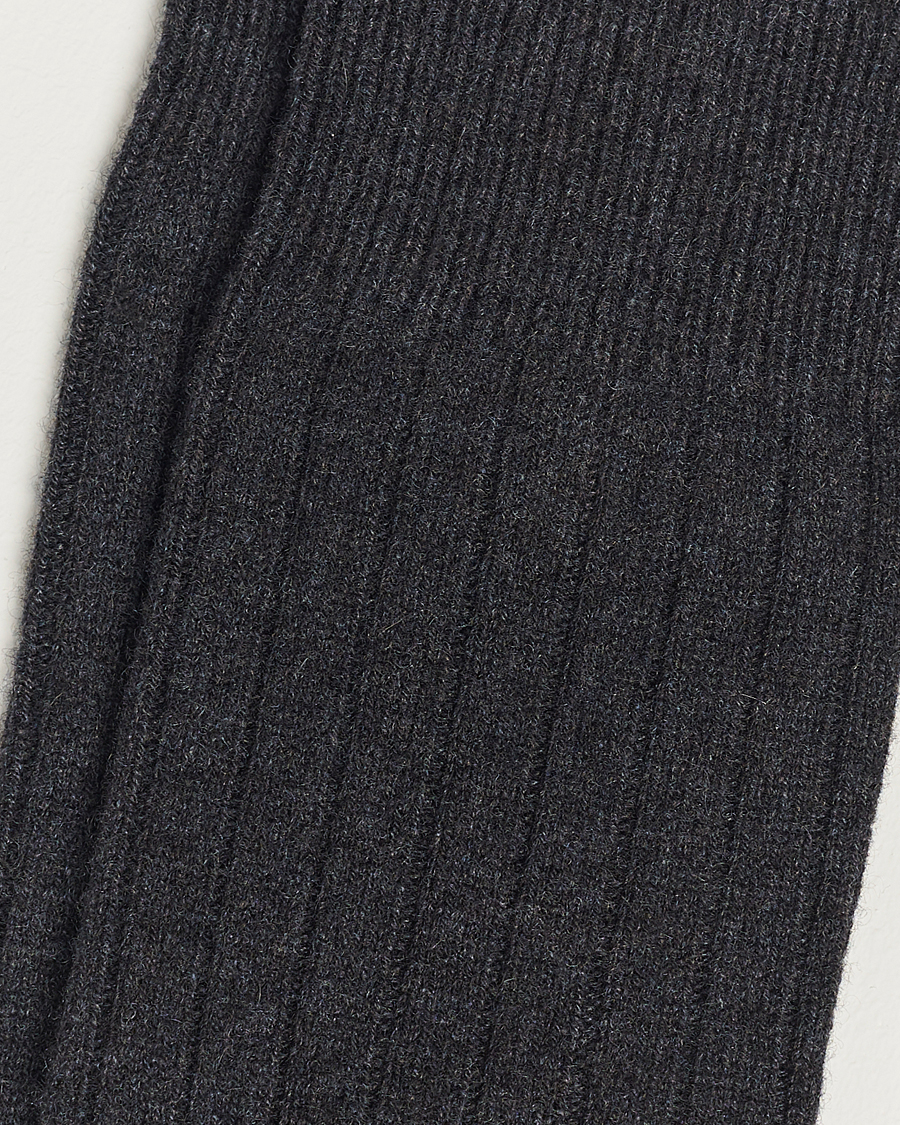 Men | Underwear & Socks | Pantherella | Waddington Cashmere Sock Charcoal