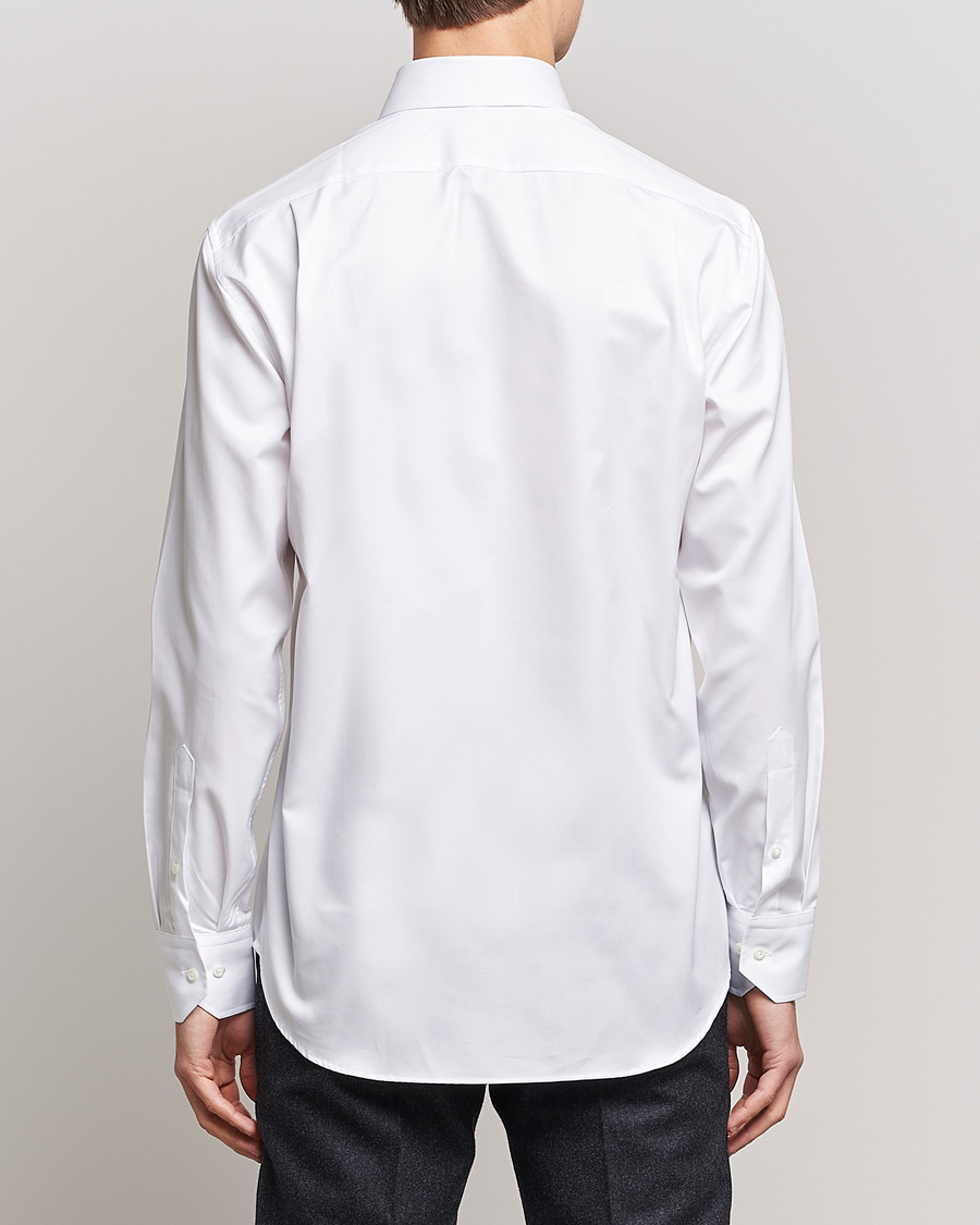 Men | Shirts | Stenströms | Fitted Body Shirt White