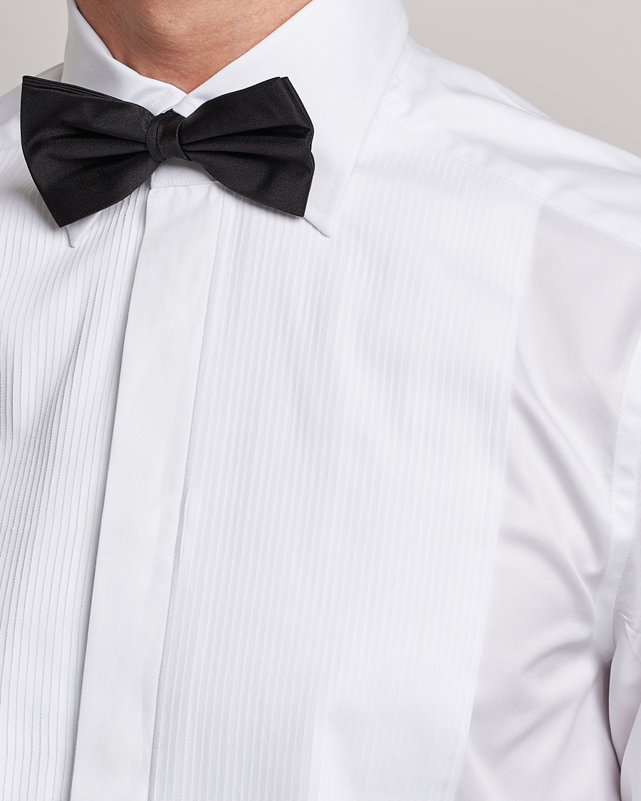 Men | Shirts | Stenströms | Slimline Smoking Shirt White