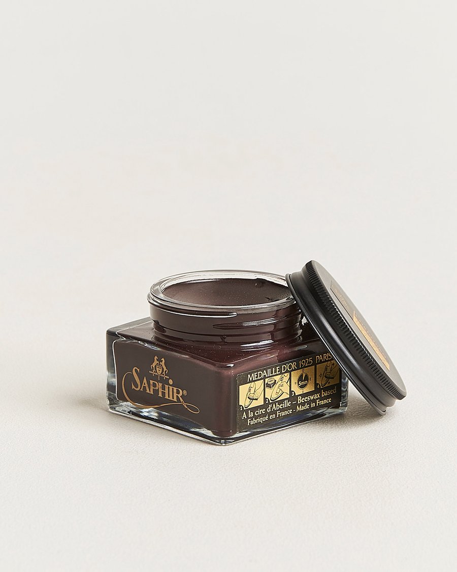 Men | Shoe Care | Saphir Medaille d'Or | Cordovan Creme 75 ml Dark Brown