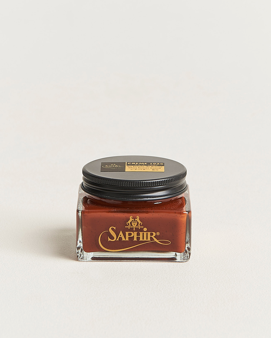 Men | Shoe Care | Saphir Medaille d'Or | Creme Pommadier 1925 75 ml Cognac