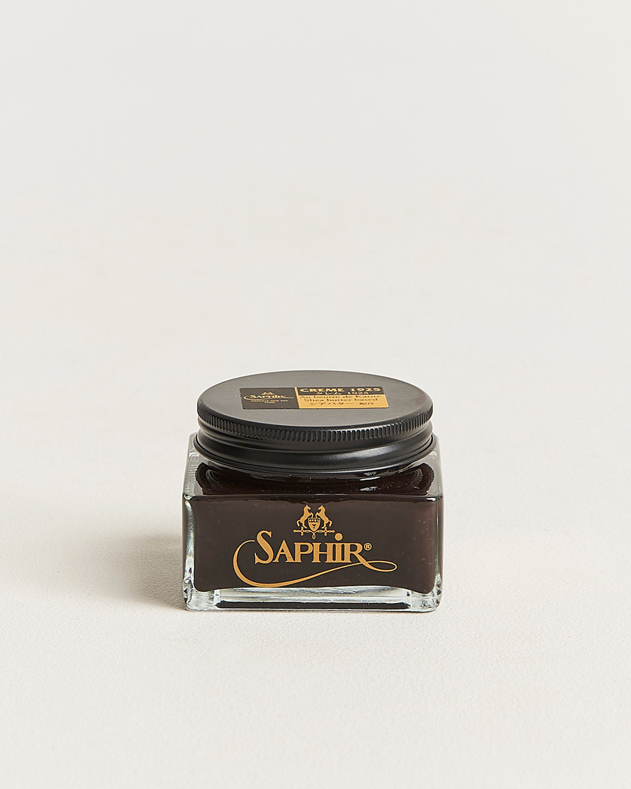 Men | Shoe Care | Saphir Medaille d'Or | Creme Pommadier 1925 75 ml Dark Brown
