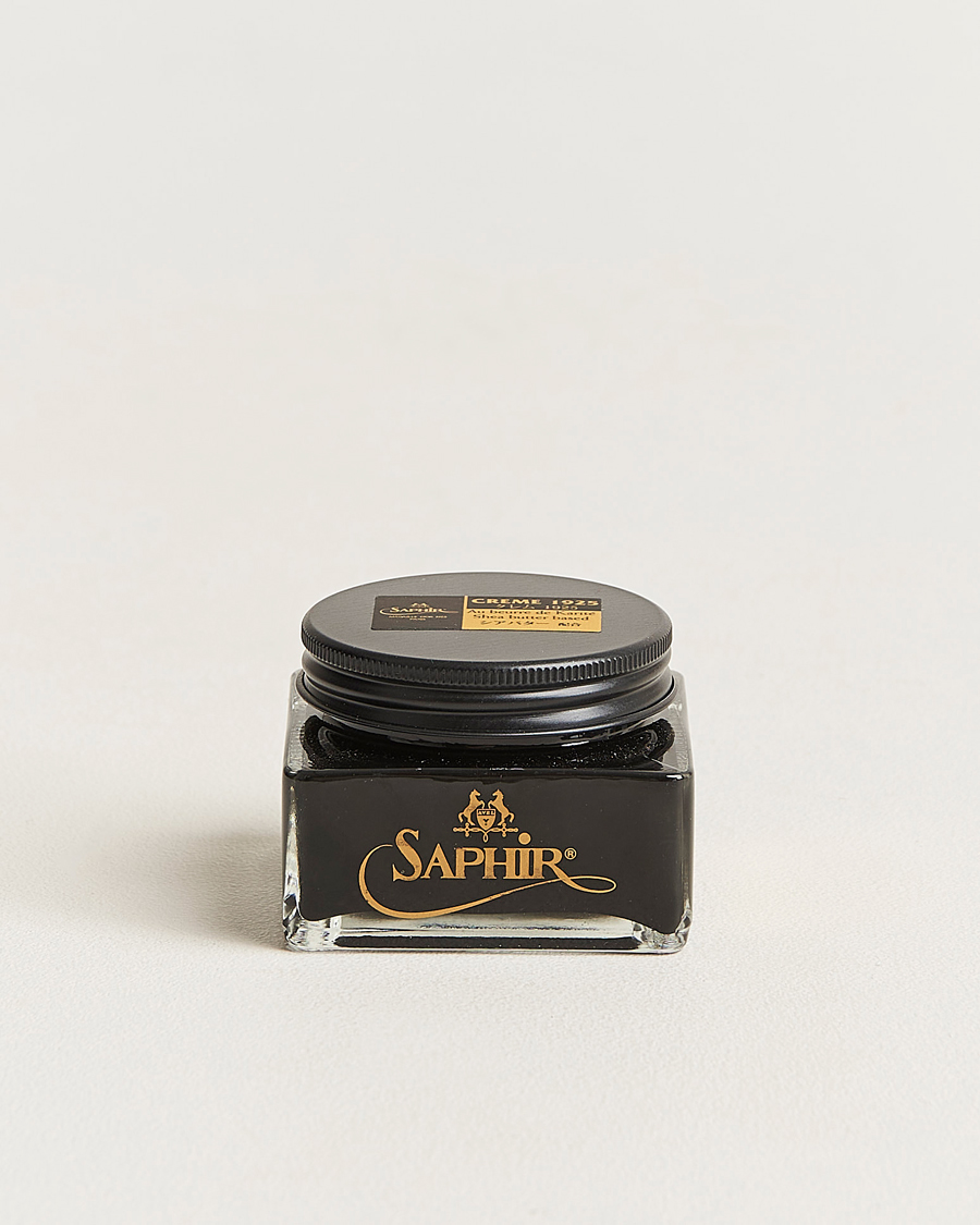 Men | Shoe Care | Saphir Medaille d'Or | Creme Pommadier 1925 75 ml Black