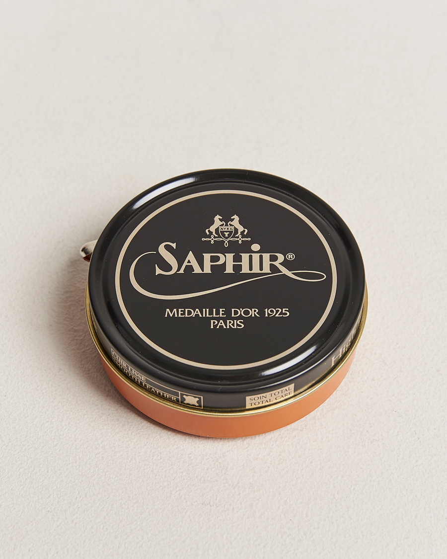 Men | Shoe Care | Saphir Medaille d'Or | Pate De Lux 50 ml Tan