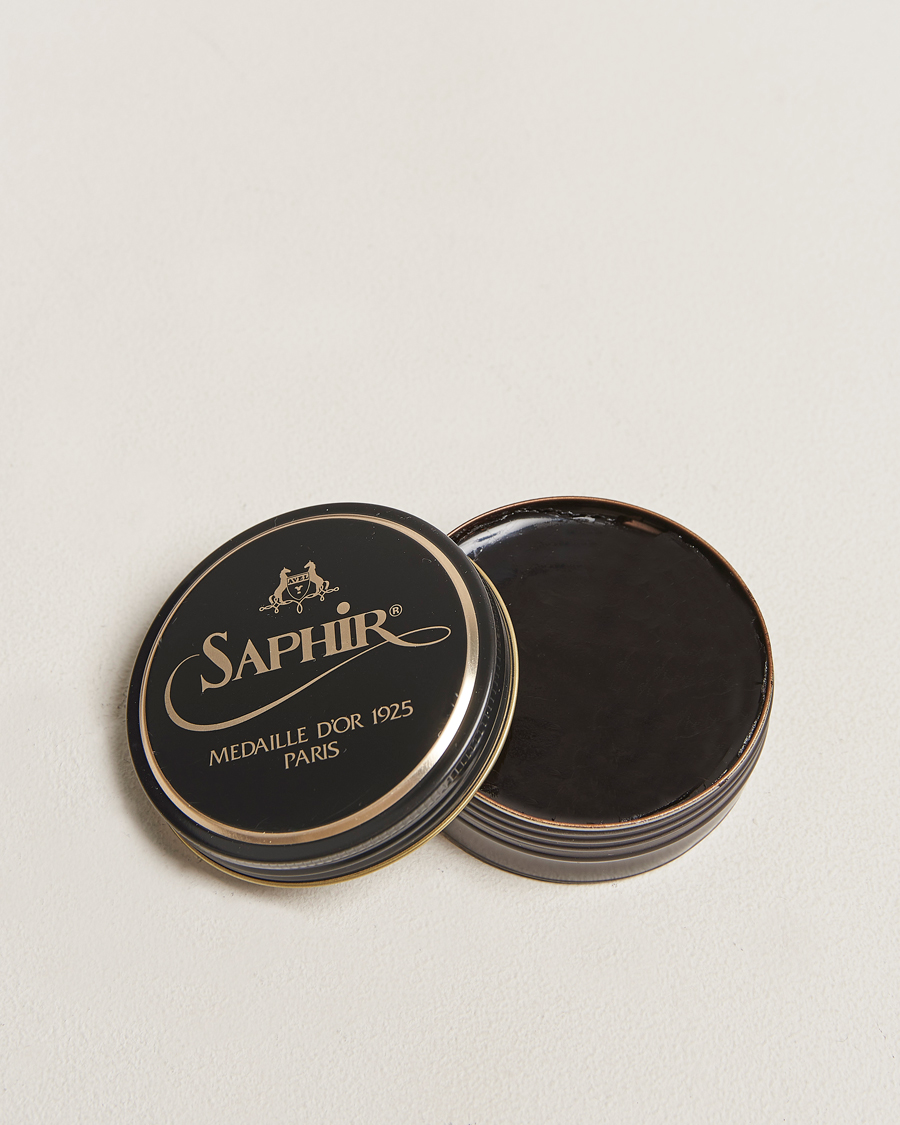 Men | Shoe Care | Saphir Medaille d'Or | Pate De Lux 50 ml Dark Brown