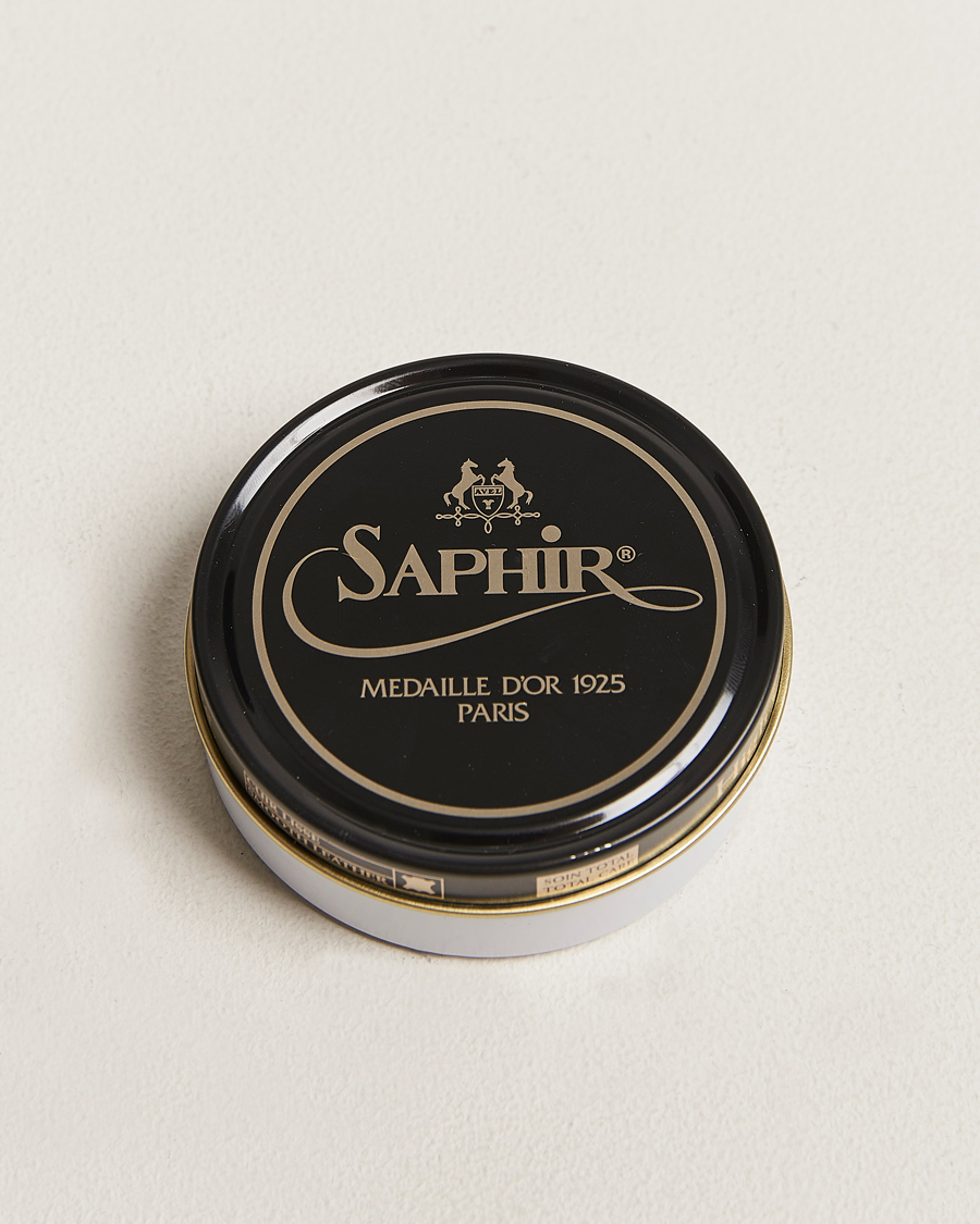 Men | Shoe Care | Saphir Medaille d'Or | Pate De Lux 50 ml Cognac