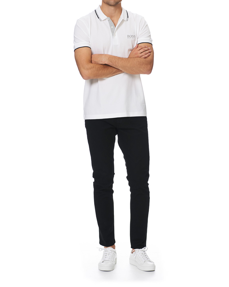 Men | Polo Shirts | BOSS GREEN | BOSS Athleisure Paddy Pro Polo White