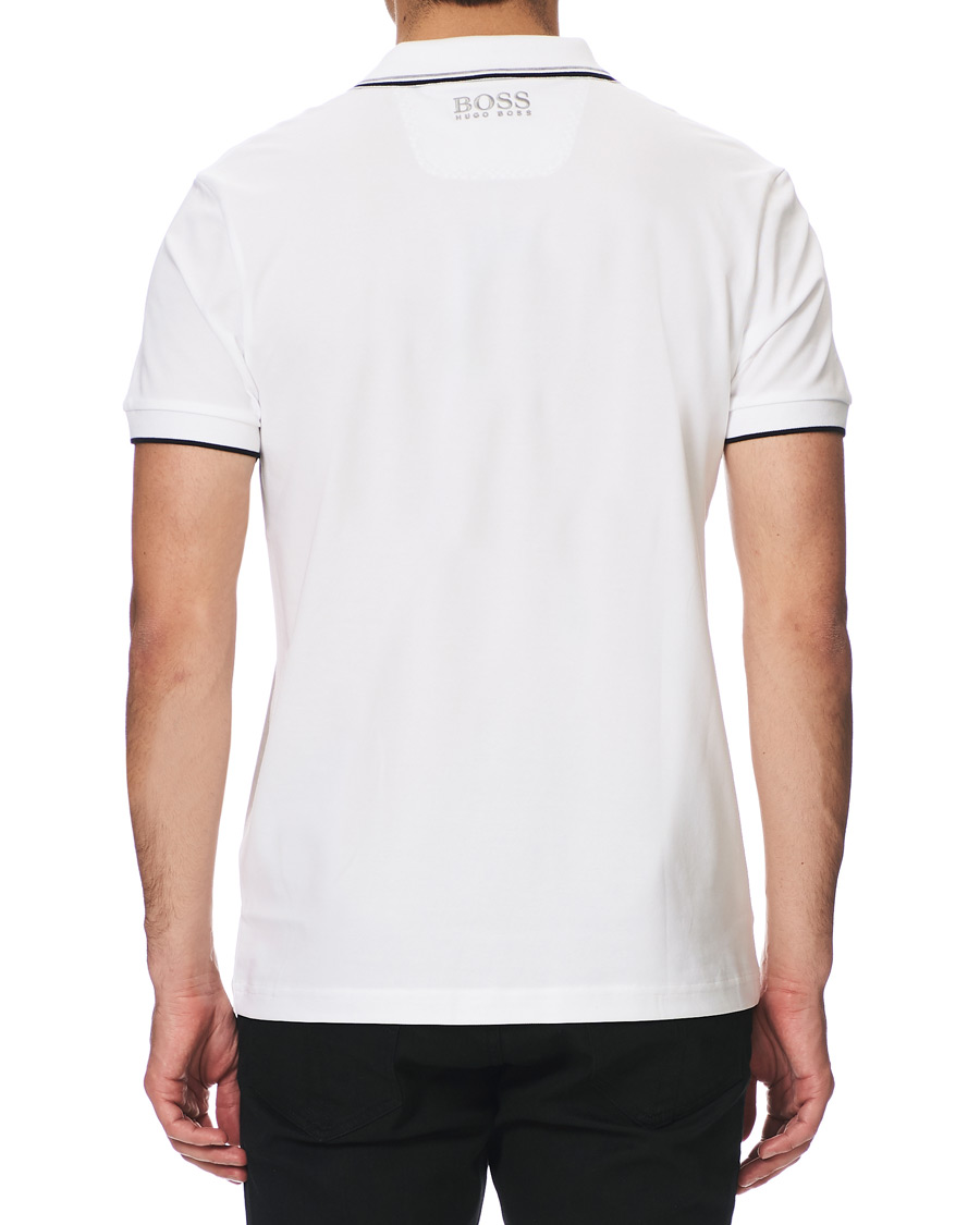 Men | Polo Shirts | BOSS GREEN | BOSS Athleisure Paddy Pro Polo White