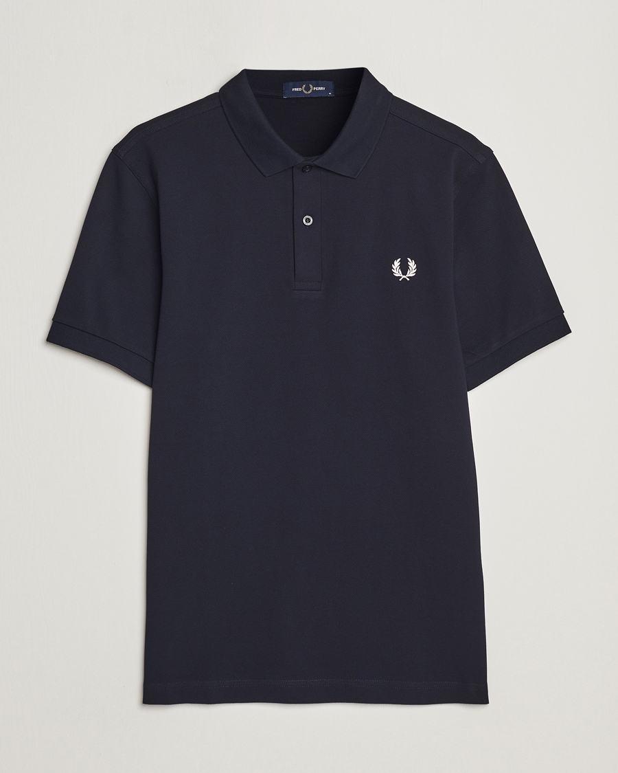 Men | Polo Shirts | Fred Perry | Plain Polo Navy
