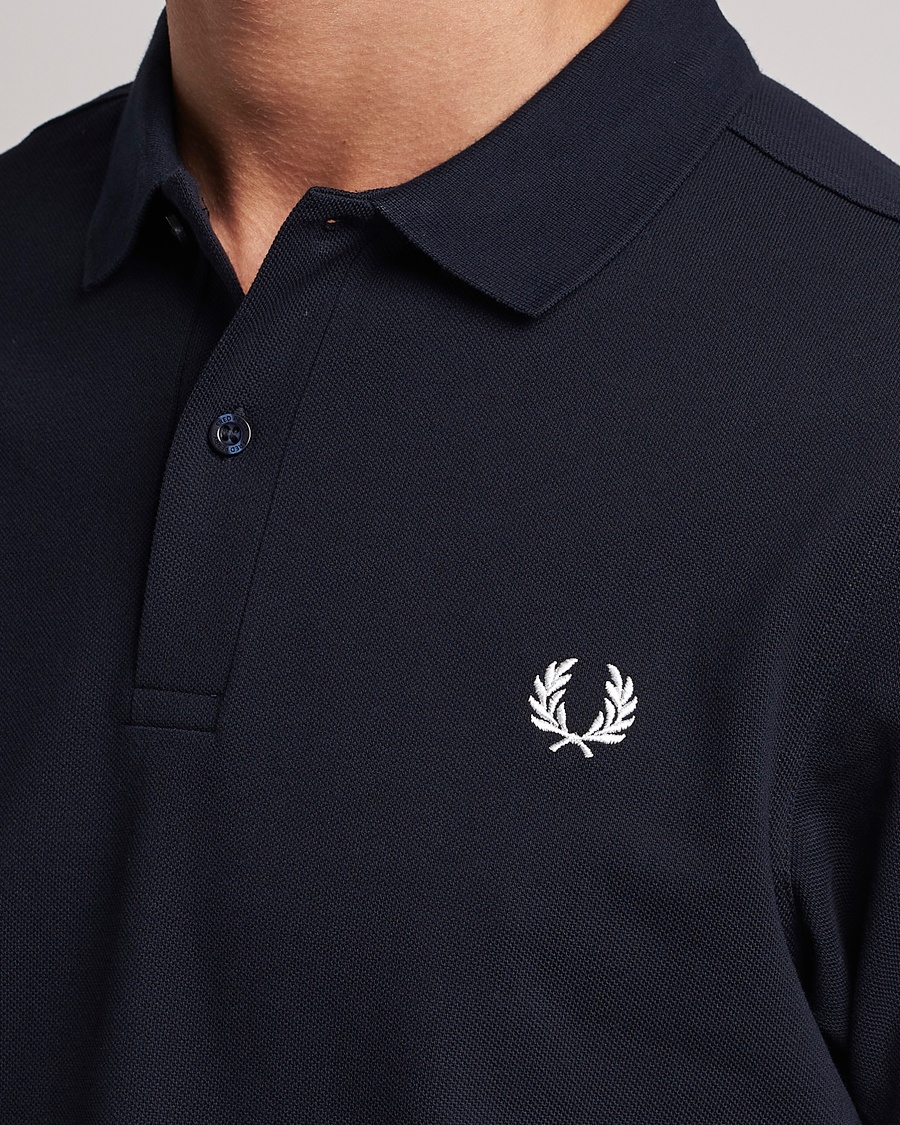 Men | Polo Shirts | Fred Perry | Plain Polo Navy