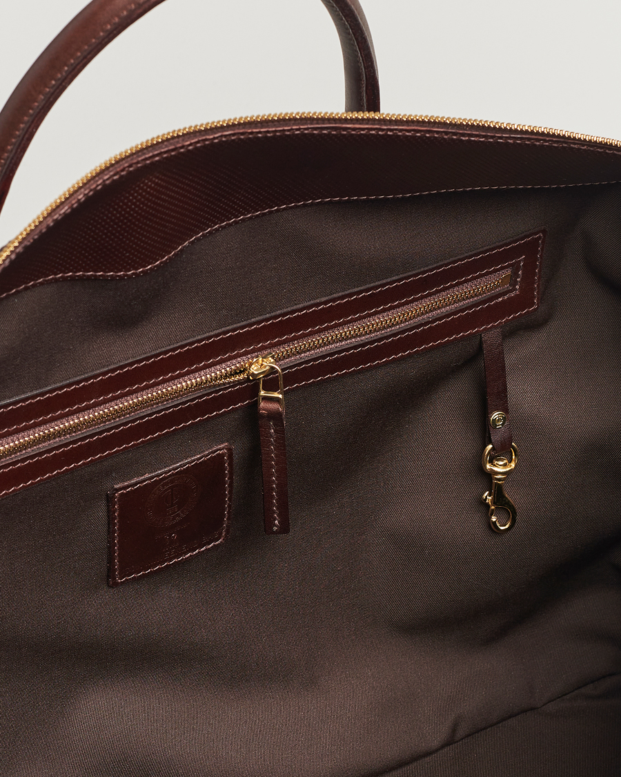 Men | Bags | Tärnsjö Garveri | TG1873 Weekender Large Dark Brown