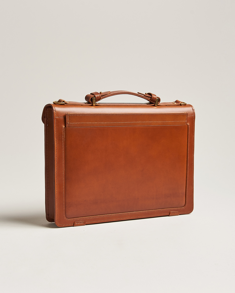 Men | Bags | Tärnsjö Garveri | TG1873 Briefcase Cognac