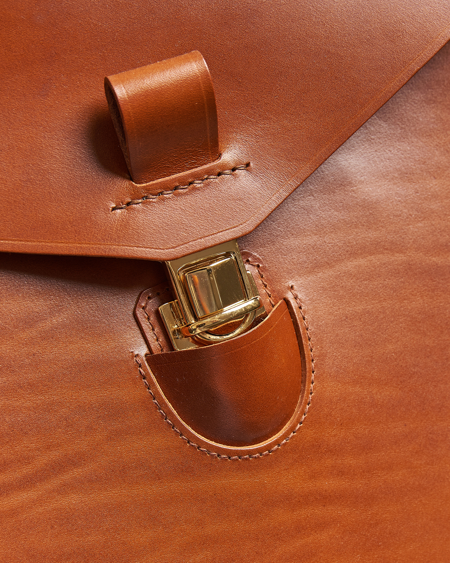 Men | Bags | Tärnsjö Garveri | TG1873 Briefcase Cognac