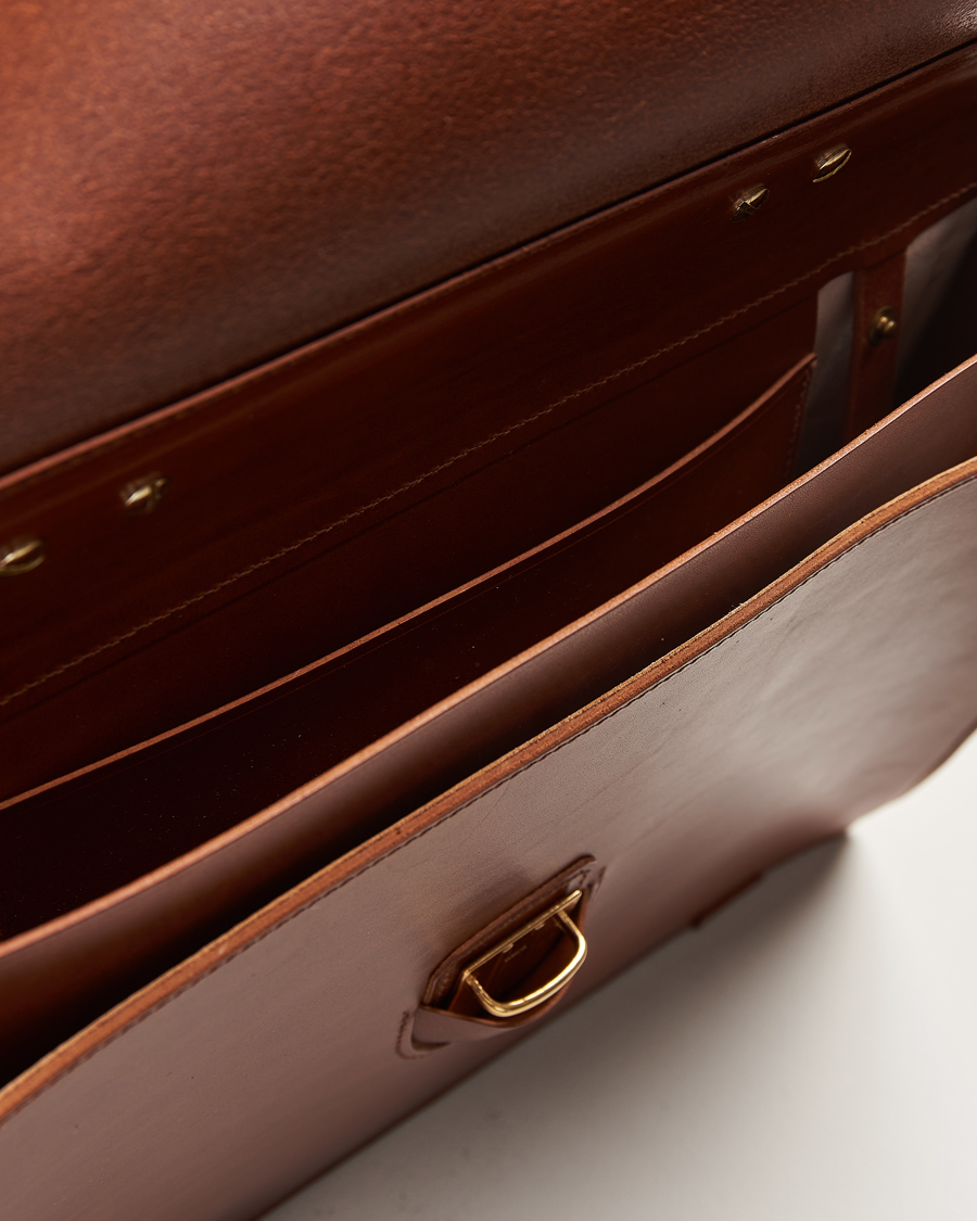 Men | Bags | Tärnsjö Garveri | TG1873 Briefcase Cognac