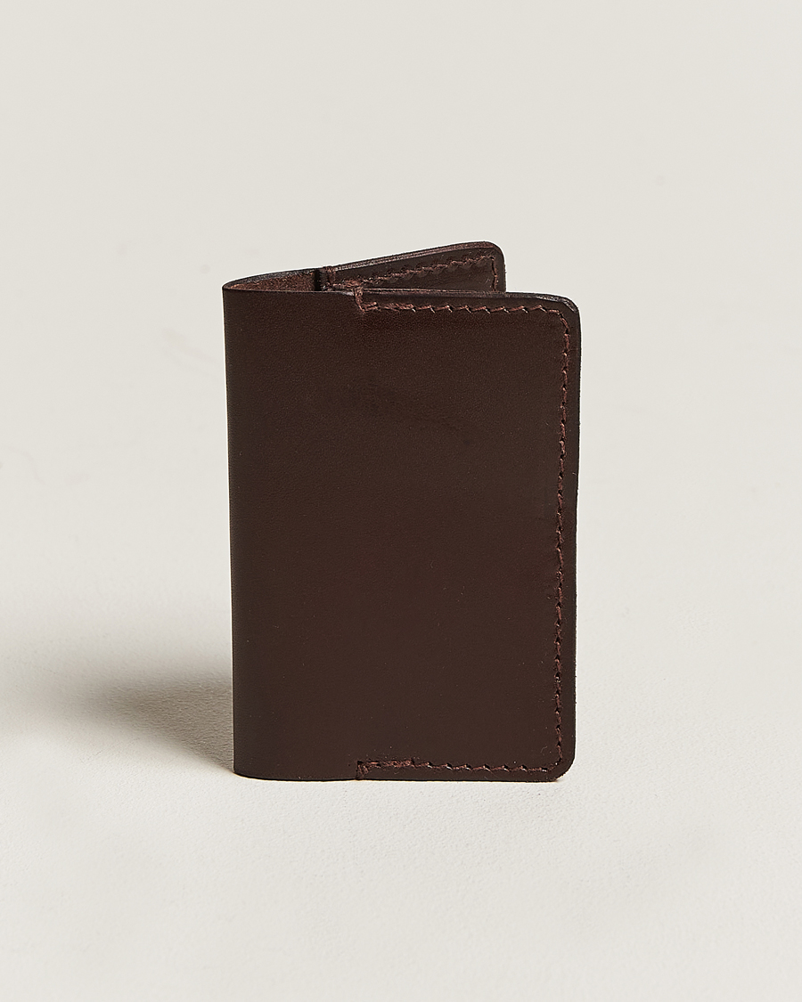 Men | Wallets | Tärnsjö Garveri | TG1873 Card Holder Dark Brown