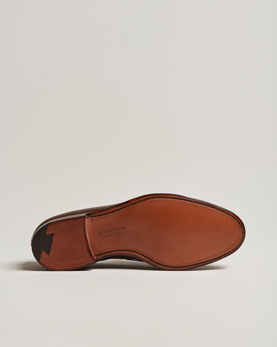 Men | Loafers | Crockett & Jones | Cavendish Tassel Loafer Dark Brown Calf