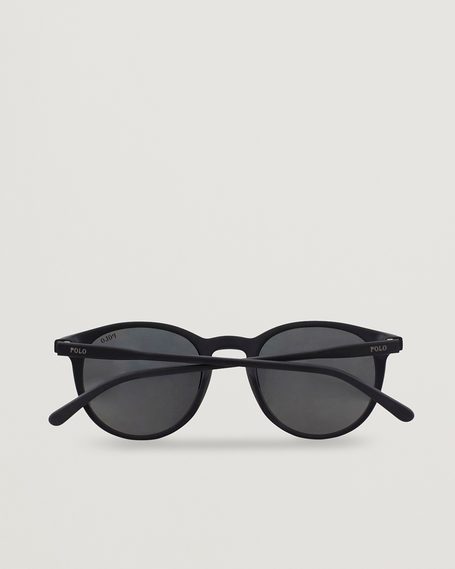 Men | Sunglasses | Polo Ralph Lauren | 0PH4110 Round Sunglasses Matte Black