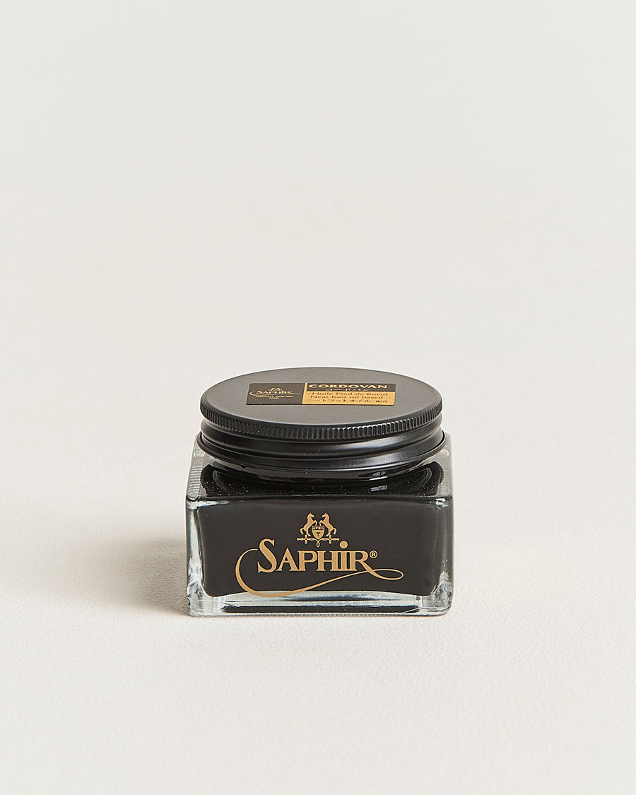 Men | Shoe Care | Saphir Medaille d'Or | Cordovan Creme 75 ml Black