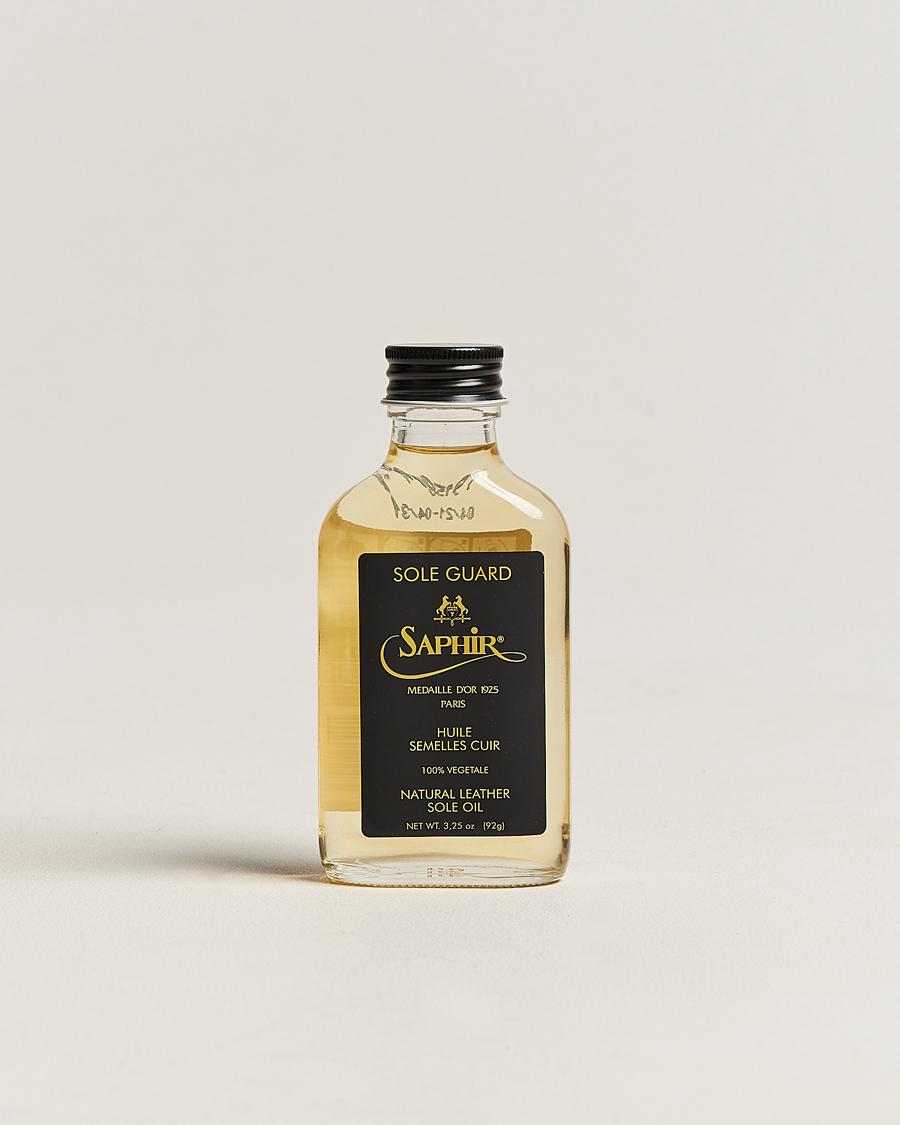 Men | Shoe Care | Saphir Medaille d'Or | Sole Guard Leather Oil Neutral