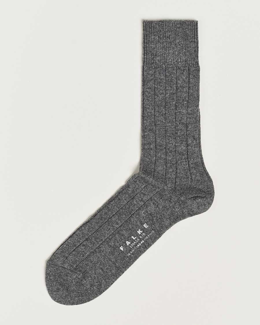 Men | Underwear & Socks | Falke | Lhasa Cashmere Socks Light Grey