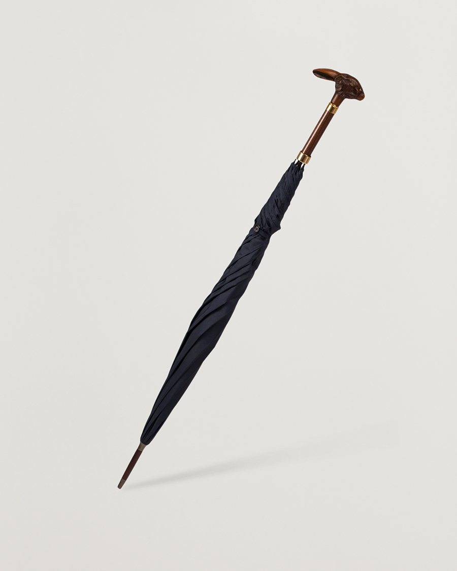 Men | Umbrellas | Fox Umbrellas | Brown Rabbit Umbrella Navy