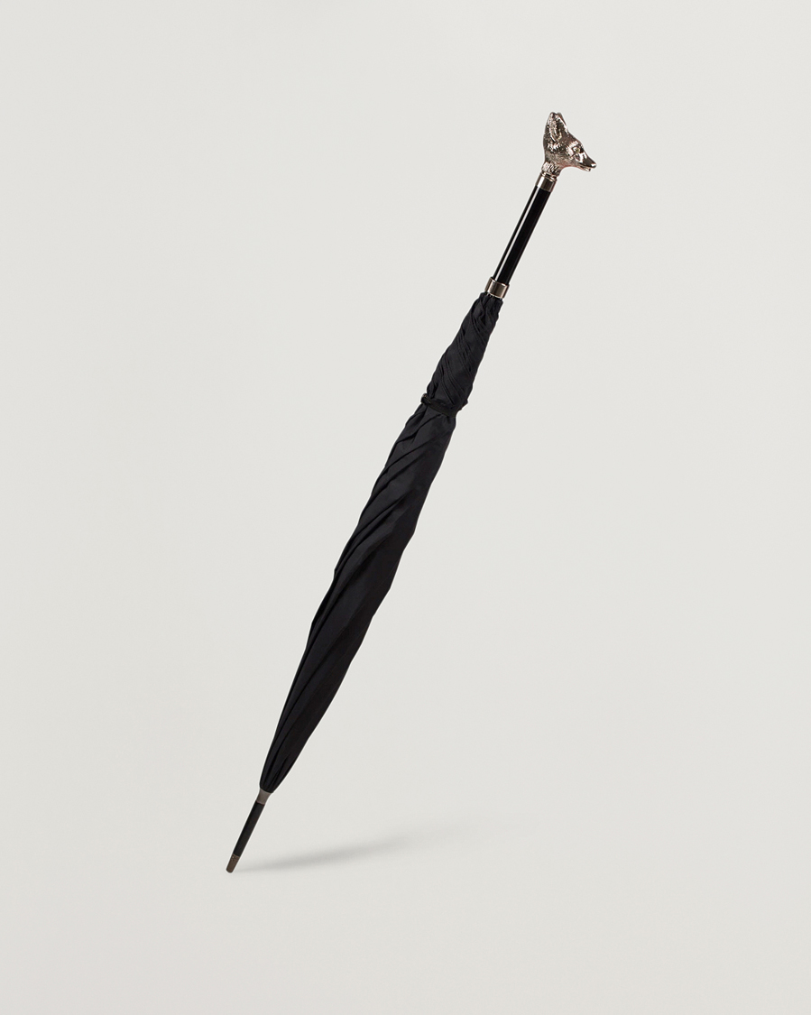 Men | Umbrellas | Fox Umbrellas | Silver Fox Umbrella Black