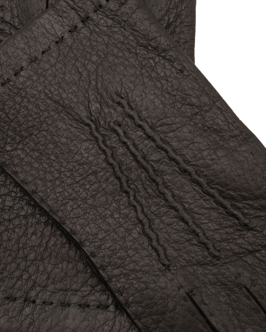 Men | Hestra Peccary Handsewn Unlined Glove Black | Hestra | Peccary Handsewn Unlined Glove Black