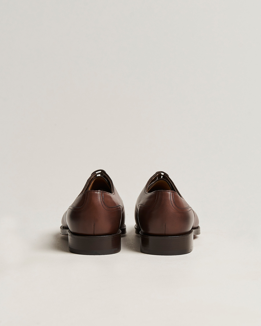 Men | Derby Shoes | Edward Green | Dover Split Toe Dark Oak Calf
