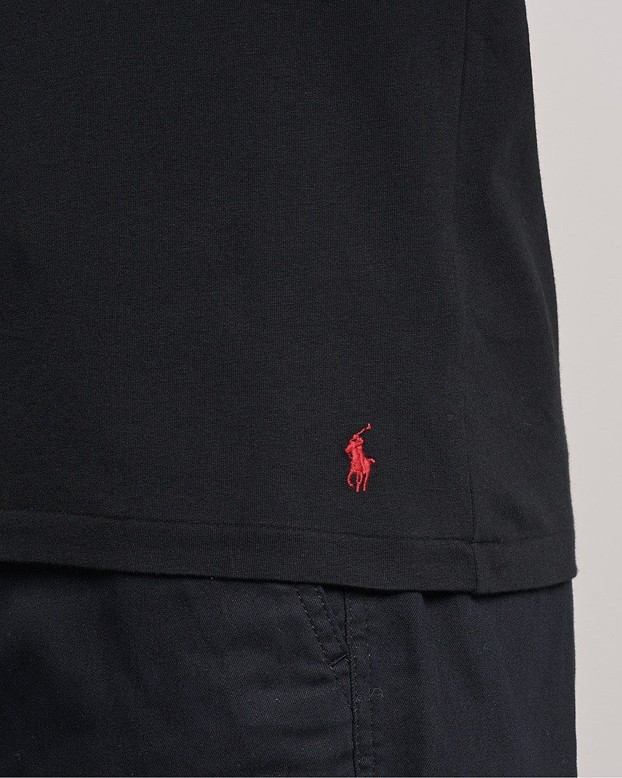 Men | T-Shirts | Polo Ralph Lauren | 2-Pack Cotton Stretch T-Shirt Black