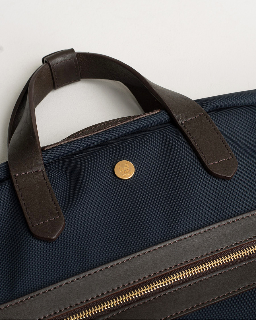 Men | Bags | Mismo | M/S Suit Carrier Navy/Dark Brown