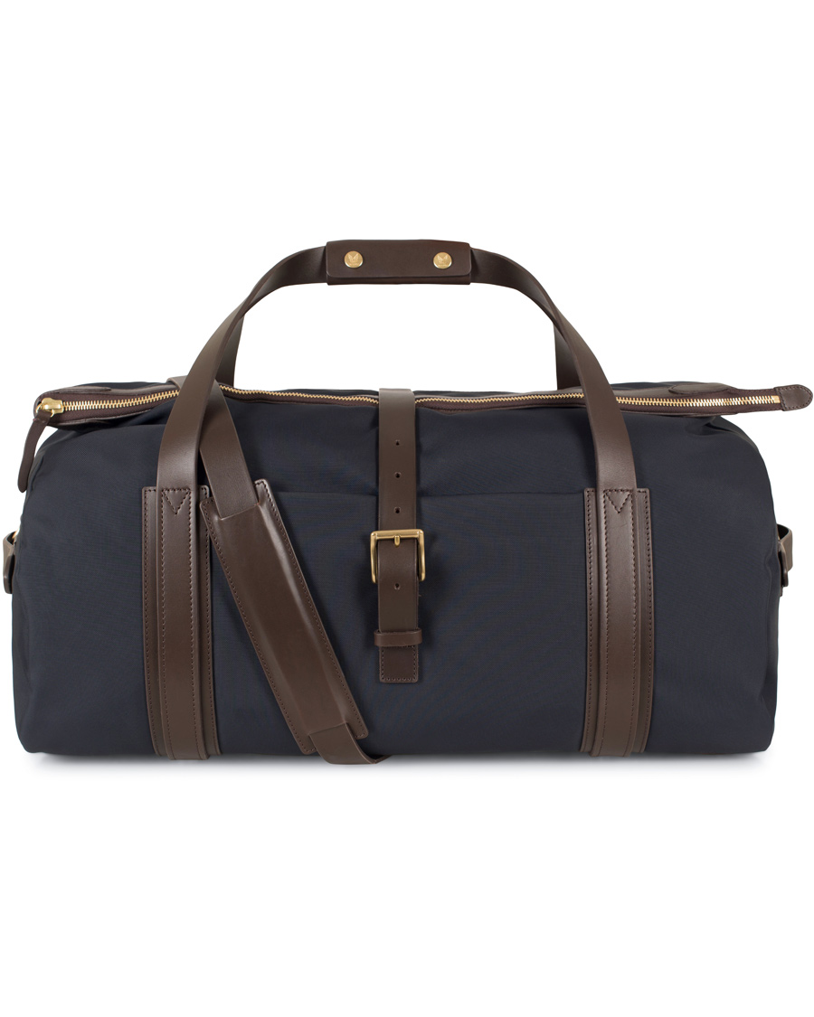 Men | Bags | Mismo | M/S Explorer Weekendbag Navy/Dark Brown
