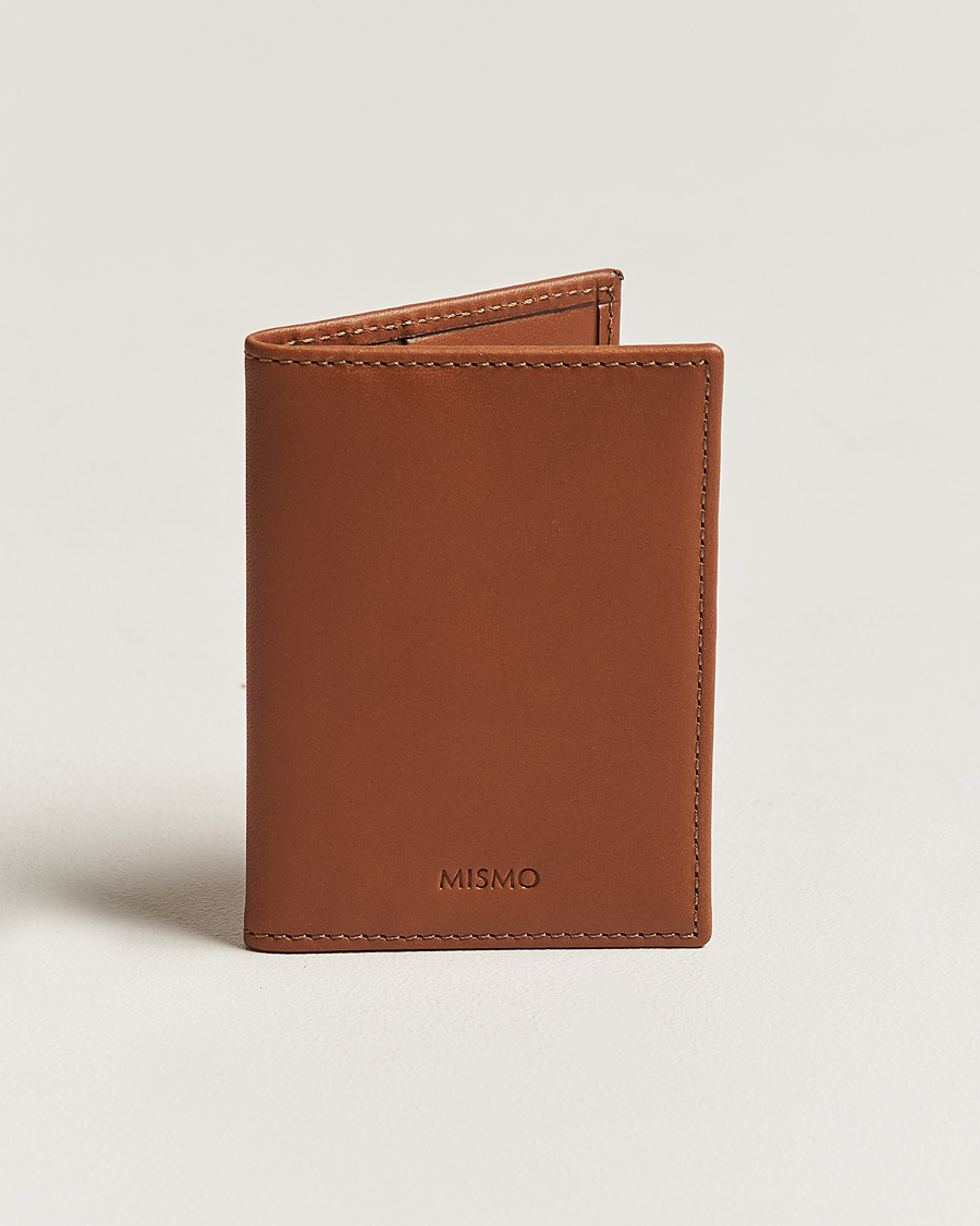 Men | Mismo Cards Leather Cardholder Tabac | Mismo | Cards Leather Cardholder Tabac
