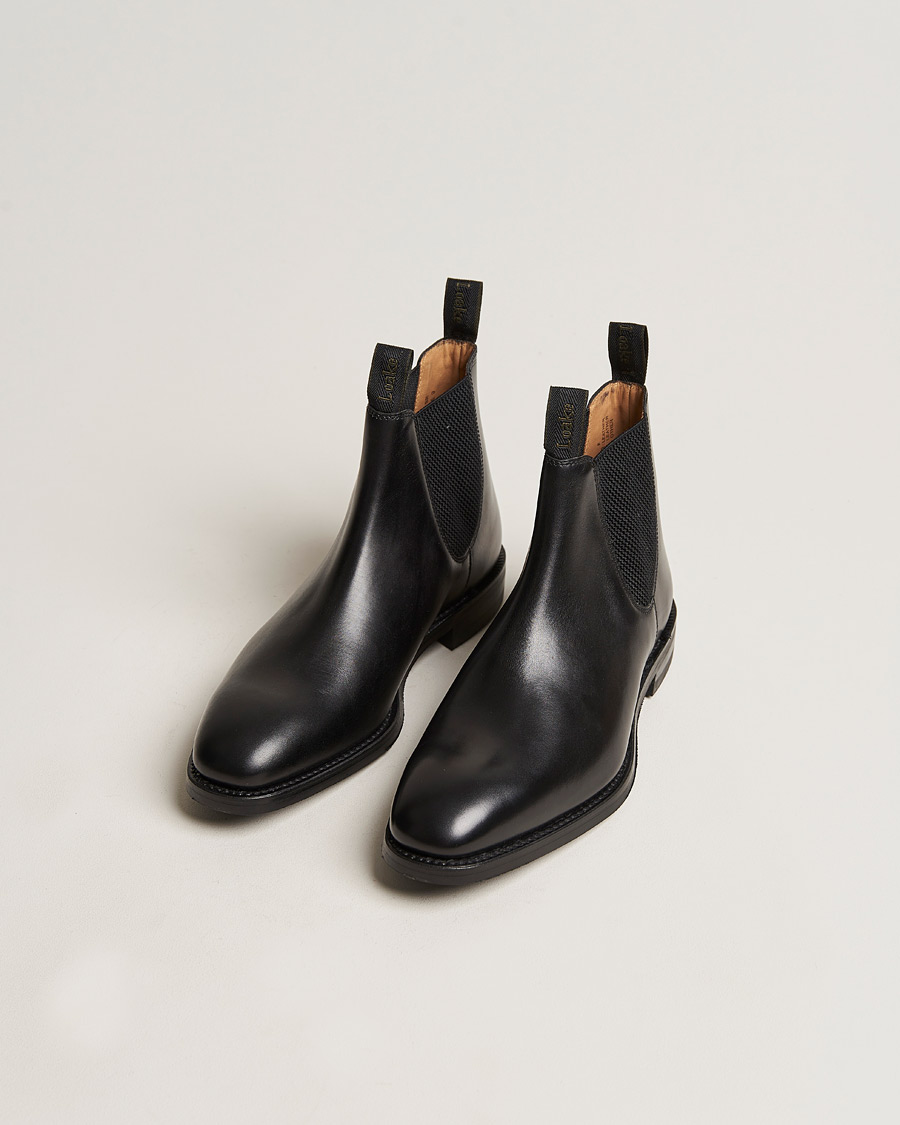 Men | Boots | Loake 1880 | Chatsworth Chelsea Boot Black Calf